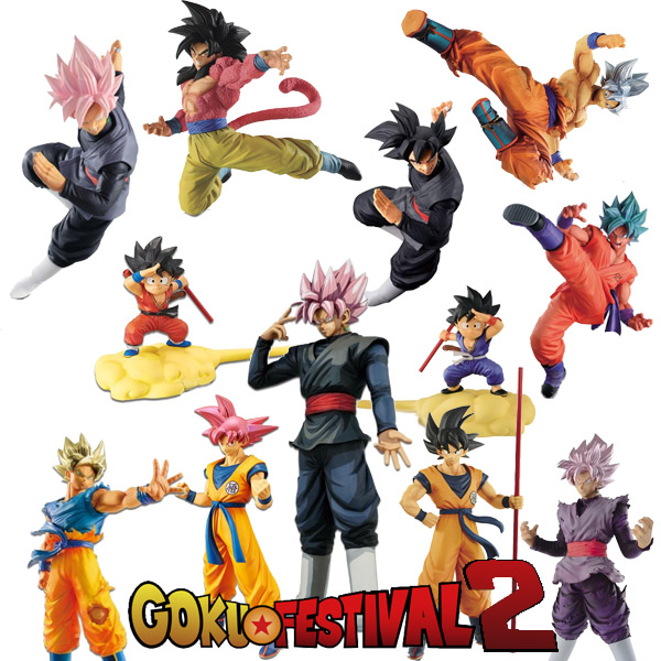 Pack Banpresto DBZ Goku Festival 2